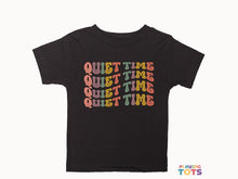 Load image into Gallery viewer, "Quiet Time" Graphic T-shirt for Toddlers