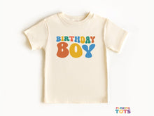 Load image into Gallery viewer, "Birthday Boy" Graphic T-Shirt for Toddler Boys