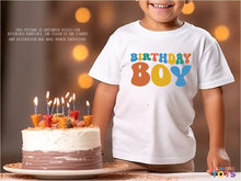 Load image into Gallery viewer, "Birthday Boy" Graphic T-Shirt for Toddler Boys