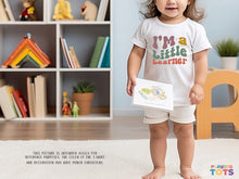 Load image into Gallery viewer, "I'm a Little Learner" Graphic T-shirt for Toddlers