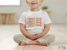 Load image into Gallery viewer, "Quiet Time" Graphic T-shirt for Toddlers