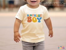 Load image into Gallery viewer, "Birthday Boy" Graphic T-Shirt for Toddler Boys