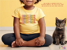 Load image into Gallery viewer, "Quiet Time" Graphic T-shirt for Toddlers