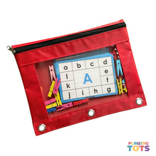 Load image into Gallery viewer, Alphabet Match and Clip Cards