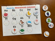 Load image into Gallery viewer, Beginning Sounds Matching Activity
