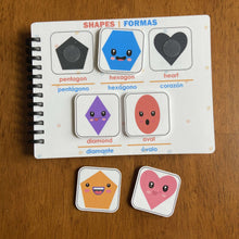 Load image into Gallery viewer, Toddler Mini Busy Book VOL8, Learning Binder, Bilingual Spanish