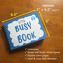 Load image into Gallery viewer, Toddler Mini Busy Book VOL6, Learning Binder, Quiet Book, Counting Practice