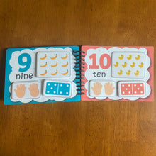 Load image into Gallery viewer, Toddler Mini Busy Book VOL6, Learning Binder, Quiet Book, Counting Practice
