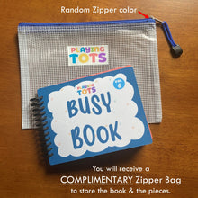 Load image into Gallery viewer, Toddler Mini Busy Book VOL6, Learning Binder, Quiet Book, Counting Practice