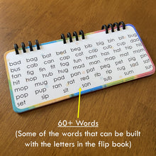 Load image into Gallery viewer, Words Flip Book, CVC words