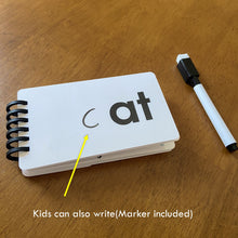 Load image into Gallery viewer, Words Flip Book, CVC Rhyming words, Word Families