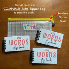 Load image into Gallery viewer, Words Flip Book, CVC Rhyming words, Word Families