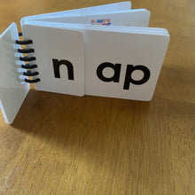 Load image into Gallery viewer, Words Flip Book, CVC Rhyming words, Word Families