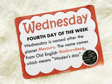 Load image into Gallery viewer, Days of the Week Activity