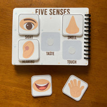 Load image into Gallery viewer, Toddler Mini Busy Book VOL3, Learning Binder, Quiet Book, Five Senses
