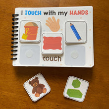 Load image into Gallery viewer, Toddler Mini Busy Book VOL3, Learning Binder, Quiet Book, Five Senses