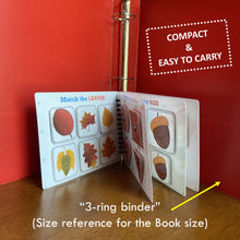 Load image into Gallery viewer, Toddler Mini Busy Book VOL11, Learning Binder