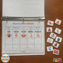 Load image into Gallery viewer, Busy Book Addon Activity Pages, Learning Binder (6 PAGES)