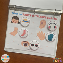 Load image into Gallery viewer, Busy Book Addon Activity Pages, Learning Binder (6 PAGES)