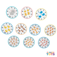 Load image into Gallery viewer, Count and Clip Animals Cards