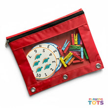 Load image into Gallery viewer, Count and Clip Dinosaur Cards, Toddler, Preschool, Prek Math