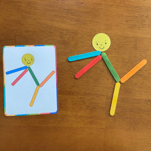 Load image into Gallery viewer, Popsicle Sticks Activity Cards, Busy Bags, Toddlers and Preschoolers, Montessori