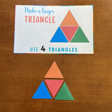 Load image into Gallery viewer, Shapes Formation Activity, Busy Bags, Toddlers and Preschoolers, Montessori