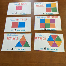 Load image into Gallery viewer, Shapes Formation Activity, Busy Bags, Toddlers and Preschoolers, Montessori