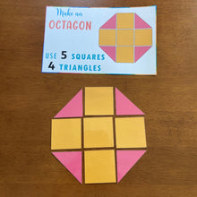 Load image into Gallery viewer, Shapes Formation Activity, Busy Bags, Toddlers and Preschoolers, Montessori