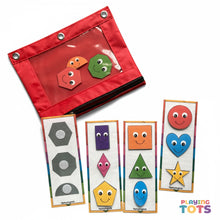 Load image into Gallery viewer, 2D Shapes Silhouette/ Shadow Matching Activity, Independent Work Tasks, Early Childhood and Special Education, Preschool and PreK