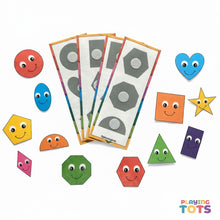 Load image into Gallery viewer, 2D Shapes Silhouette/ Shadow Matching Activity, Independent Work Tasks, Early Childhood and Special Education, Preschool and PreK