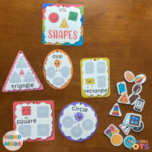 Load image into Gallery viewer, Shapes Sorting Activity, Learn Shapes, Toddlers Learning, Preschool Activities