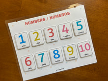 Load image into Gallery viewer, Bilingual Spanish Busy Book Pages