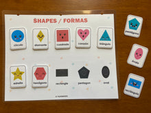 Load image into Gallery viewer, Bilingual Spanish Busy Book Pages