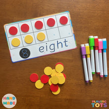 Load image into Gallery viewer, Ten Frames Counting Activity