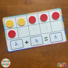 Load image into Gallery viewer, Ten Frames Counting Activity