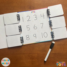 Load image into Gallery viewer, Numbers Flip Book and Ten Frames Counting Activity