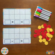 Load image into Gallery viewer, Ten Frames Counting Activity