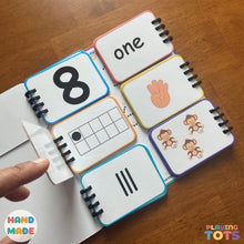Load image into Gallery viewer, Numbers Flip Book and Ten Frames Counting Activity