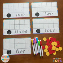 Load image into Gallery viewer, Ten Frames Counting Activity