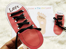 Load image into Gallery viewer, Tie shoe laces Activity