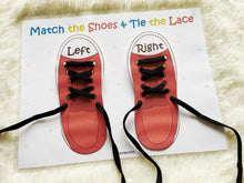 Load image into Gallery viewer, Tie shoe laces Activity