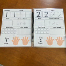 Load image into Gallery viewer, Number Activity Book, Workbook