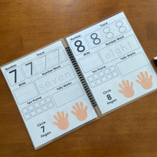 Load image into Gallery viewer, Number Activity Book, Workbook