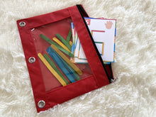 Load image into Gallery viewer, Popsicle Sticks Numbers Activity, Busy Bags, Toddlers and Preschoolers, Montessori