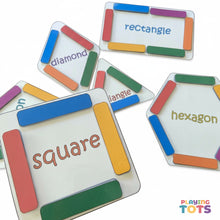 Load image into Gallery viewer, Shapes Activity, Busy Bags, Toddlers and Preschoolers, Montessori