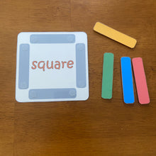 Load image into Gallery viewer, Shapes Activity, Busy Bags, Toddlers and Preschoolers, Montessori