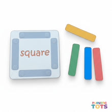 Load image into Gallery viewer, Shapes Activity, Busy Bags, Toddlers and Preschoolers, Montessori