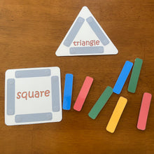 Load image into Gallery viewer, Shapes Activity, Busy Bags, Toddlers and Preschoolers, Montessori