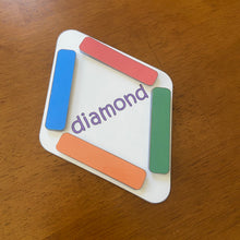 Load image into Gallery viewer, Shapes Activity, Busy Bags, Toddlers and Preschoolers, Montessori